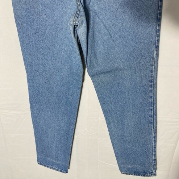 Vintage Levi’s 631 White Orange Tab Light Wash Curvy High Rise Mom Jeans 28 - Picture 11 of 15